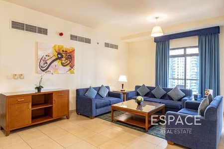 2 Bedroom Flat for Rent in Jumeirah Beach Residence (JBR), Dubai - Bills Included | Serviced Apartment| Premium Location