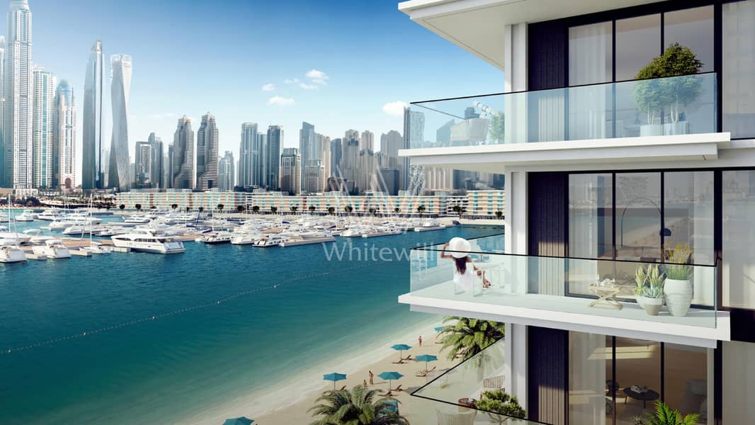 位于迪拜港，艾玛尔海滨社区，海滨大厦综合区 3 卧室的公寓 7772904 AED - 8536541