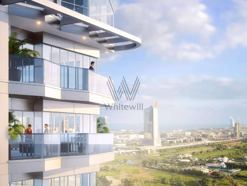 2 Balconies | Corner unit | Jumeirah Lakes View