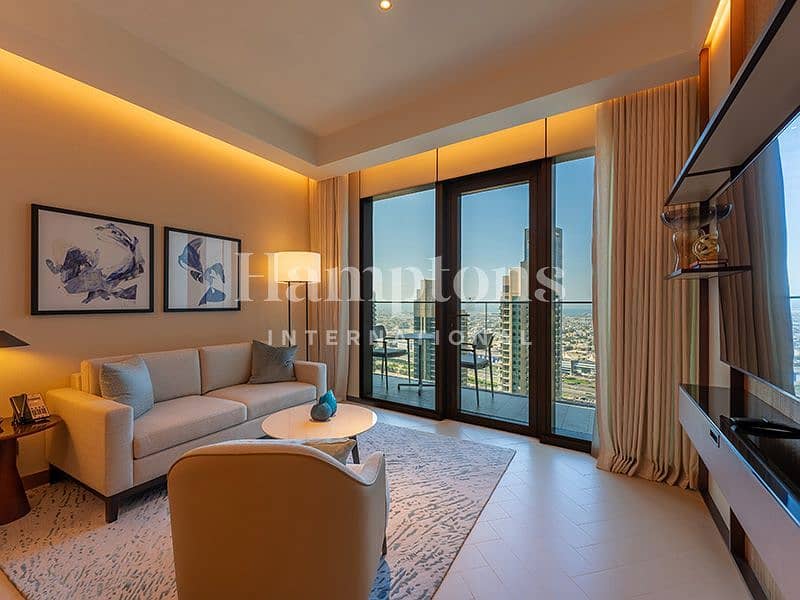 Amazing 1BR | Fully Furnished | Mid Floor