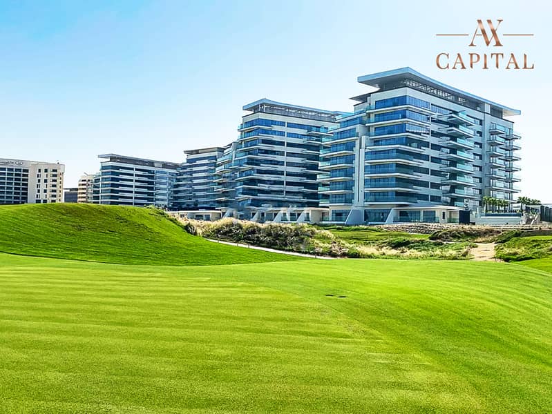 Charming Golf and Sea View| Big Balcony| Rented