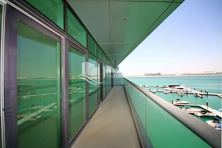 شقة 2 غرفة نوم للبيع في شاطئ الراحة، أبوظبي - 2-bedroom-apartment-al-raha-beach-al-bandar-al-naseem-balcony-1. JPG