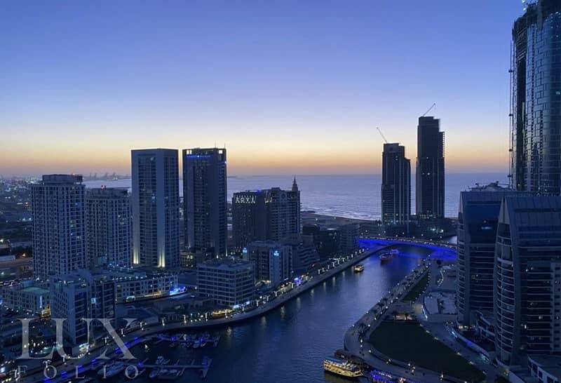 位于迪拜码头，奥拉码头大厦 3 卧室的公寓 240000 AED - 8489579