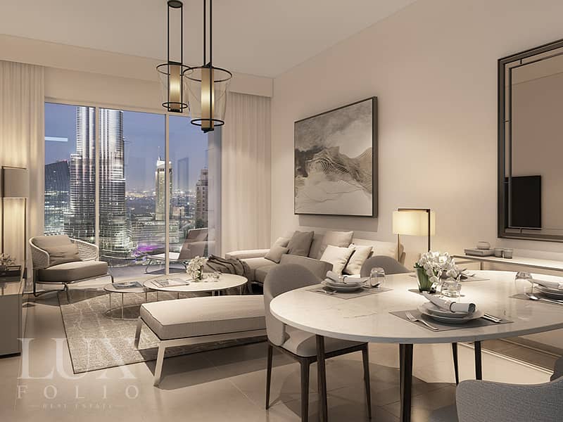 شقة في آكت ون،آكت ون | آكت تو،منطقة دار الأوبرا،وسط مدينة دبي 2 غرف 4700000 درهم - 8502776