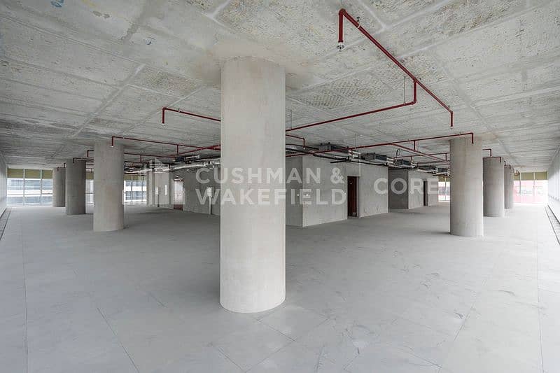 High Floor | Shell and Core | Great Location
