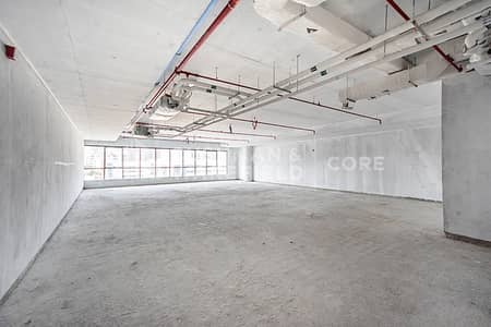 Office for Rent in Al Garhoud, Dubai - 2 Parking | Shell and Core Unit | Chiller Free