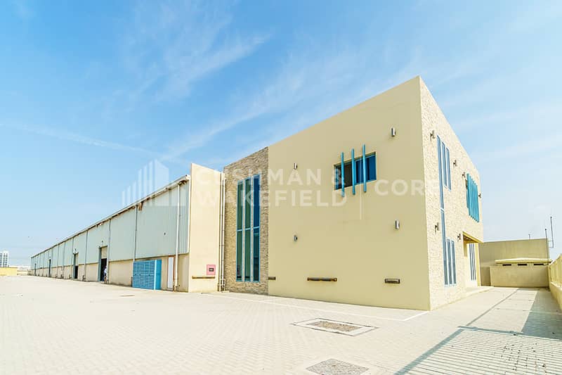 Brand New | Warehouse with Office for Rent | Jebel Ali Industrial Area