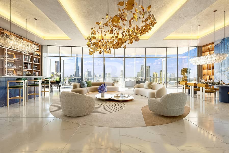 位于迪拜市中心，帝国大道大厦 2 卧室的公寓 3700000 AED - 8542143