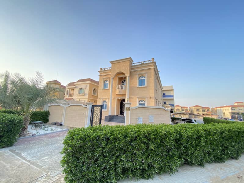 Villa for sale with water and electricity, Al-Muwaiat area, Ajman