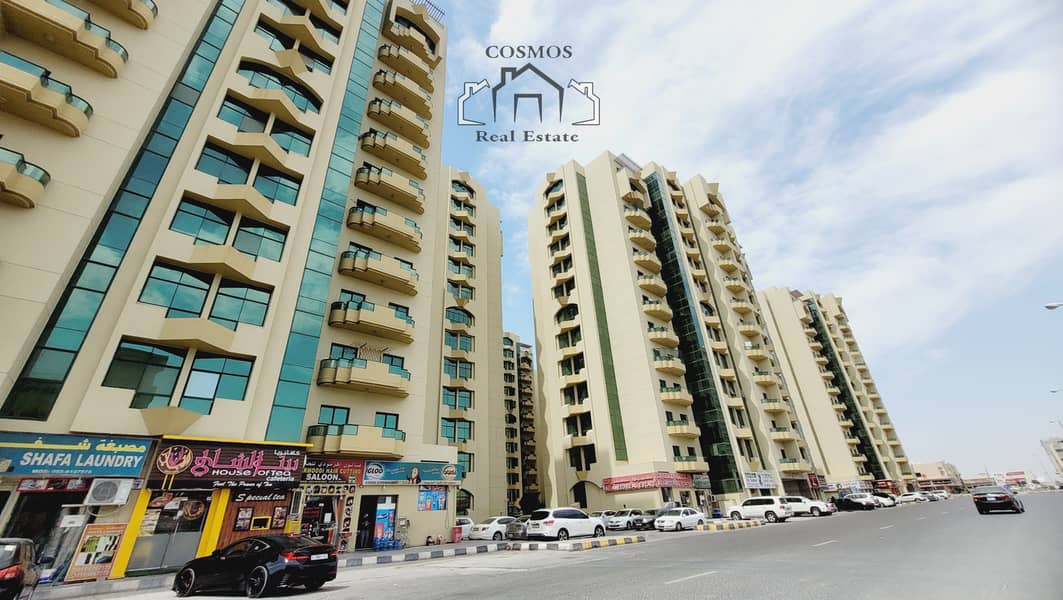 1 BHK 225,000/- Rashidiya Tower 1115 Sq-FT EMPTY Apartment