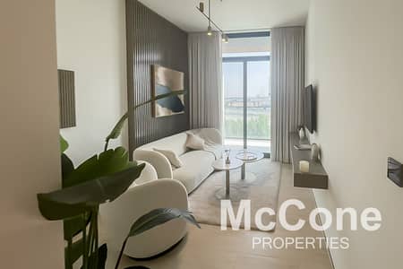 1 Bedroom Flat for Rent in Jumeirah Village Circle (JVC), Dubai - Brand New | Pool View | Smart Home