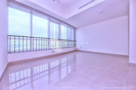 Studio for Sale in Al Reem Island, Abu Dhabi - studio-apartment-abu-dhabi-al-reem-island-city-of-lights-hydra-avenue-living-area. JPG