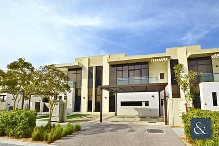 3 Bedroom Villa for Rent in DAMAC Hills, Dubai - 3 Bed + Maids | Malibu Bay Access | March
