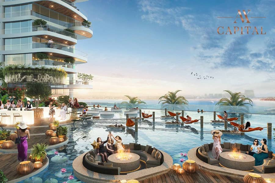 位于迪拜港，卡瓦利达马克海湾综合公寓，DAMAC 海湾大厦 C 座 3 卧室的公寓 10100000 AED - 8470502