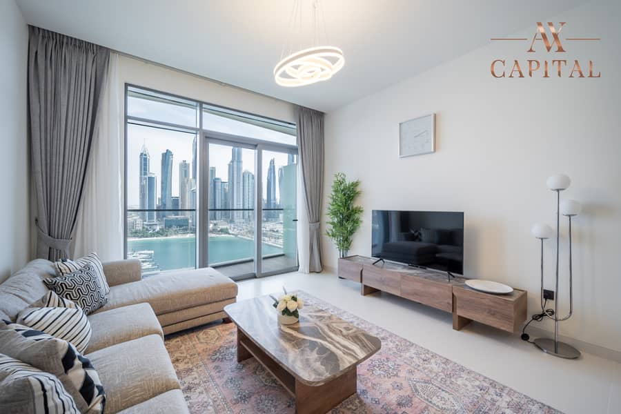 位于迪拜港，艾玛尔海滨社区，滨海景观公寓，滨海景观2号大厦 2 卧室的公寓 350000 AED - 8545060