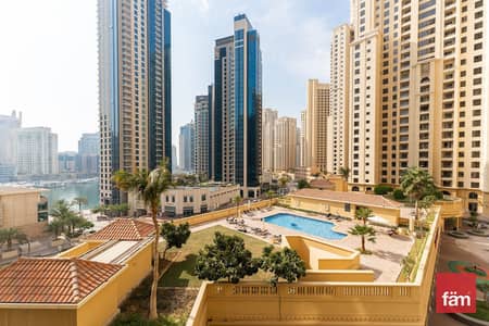 3 Bedroom Flat for Sale in Jumeirah Beach Residence (JBR), Dubai - Low Floor | Marina View | Low Floor