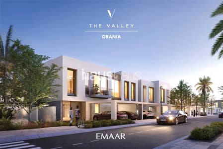 4 Bedroom Townhouse for Sale in The Valley, Dubai - Large Plot | Corner Unit | Dec 2025 | Payment Plan