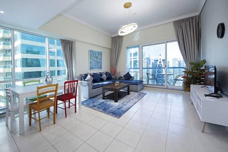 1 Bedroom Apartment for Rent in Jumeirah Lake Towers (JLT), Dubai - A Premium One Bedroom Apartment !New Furniture !close to metro !in JLT