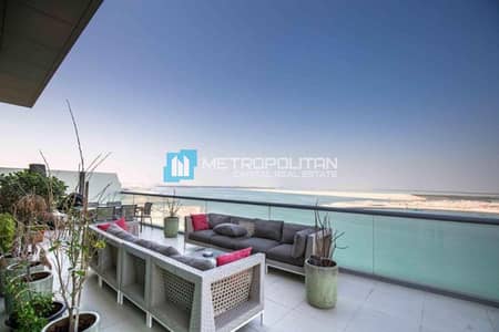 4 Bedroom Flat for Sale in Al Raha Beach, Abu Dhabi - Full Sea View | One Of A Kind | Extravagant Duplex