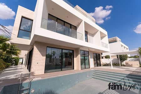 6 Bedroom Villa for Sale in Al Barari, Dubai - LARGE PLOT | BRAND NEW | FACING PARK | CORNER