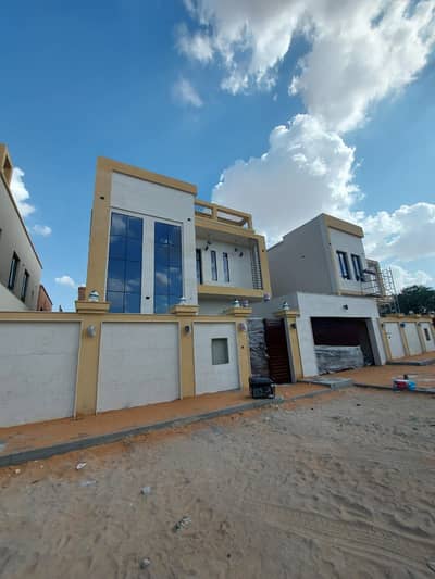 5 Bedroom Villa for Sale in Al Mowaihat, Ajman - For sale new villa, the first inhabitant of the Al Mowaihat