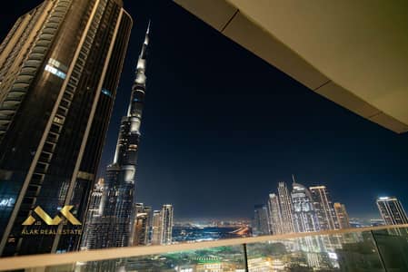 3 Bedroom Apartment for Rent in Downtown Dubai, Dubai - FULL BURJ KHALIFA VIEW | HIGH FLOOR | FURNISHED