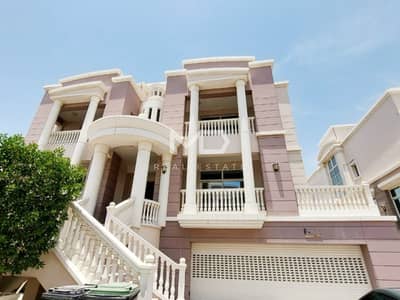 5 Bedroom Villa for Rent in Khalifa City, Abu Dhabi - Stunning 5BR Villa | Private Pool | No Commission