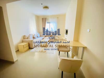 1 Bedroom Apartment for Rent in Al Nahda (Sharjah), Sharjah - 1-BR- Fully furnished, Gym, Internet Free, Close To Dubai Border
