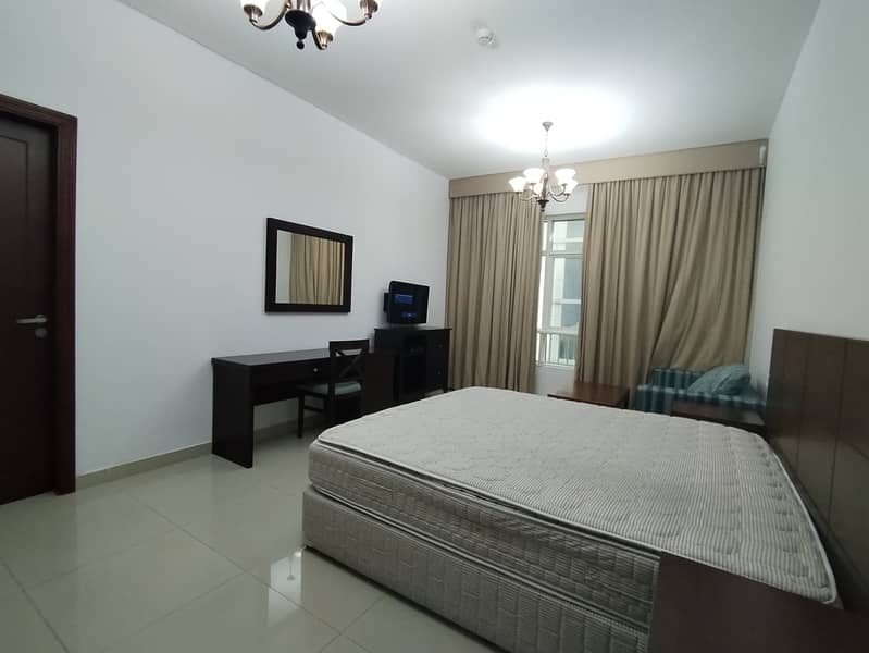 Fully furnished studio apartment available 4000 monthly
