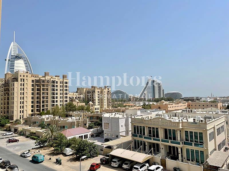 Furnished 1 BR | Vacant | Burj Al Arab View