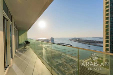 2 Bedroom Apartment for Sale in Dubai Harbour, Dubai - Prime location | Marina skyline view | Vacant