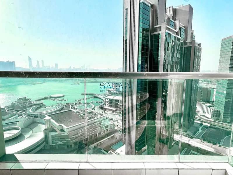 位于阿尔雷姆岛，滨海广场，滨海蓝塔 1 卧室的公寓 775000 AED - 8557159