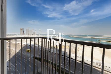 فلیٹ 1 غرفة نوم للبيع في جزيرة الريم، أبوظبي - Reflection Tower-Shams-Abu-Dhabi-Al-Reem-Island-Balcony-view (1). jpg