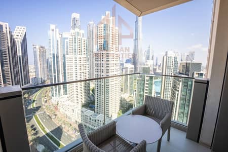 Burj Khalifa View | Furnished | 2 Bedroom+Study