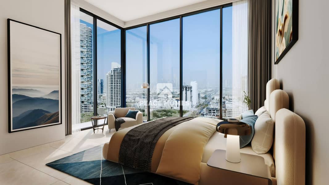 Large one Bedroom | Close to Mall | 60/40 PP | High Floor | Fitted | Kitchen appliances| Dubai Marina skyline View.