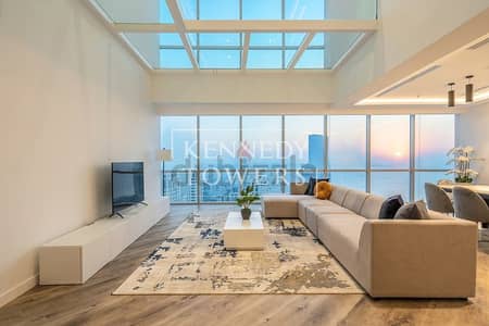 4 Bedroom Flat for Rent in Jumeirah Beach Residence (JBR), Dubai - Ocean Views | Large Layout | Modern Furniture