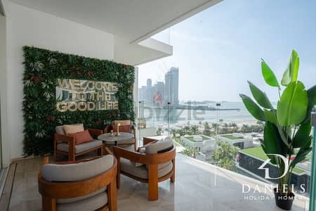 2 Bedroom Flat for Rent in Palm Jumeirah, Dubai - Daniels 2BR | Five Palm |Full Sea View