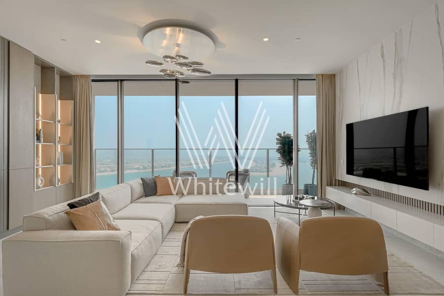Luxury Upgraded | Panoramic Sea and Palm View
