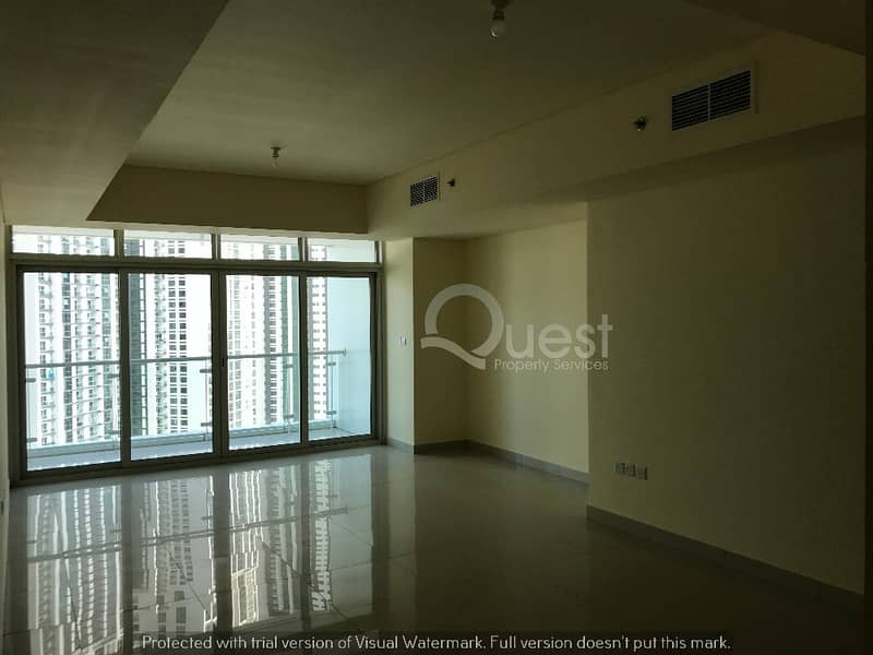 BIG 1BR apartment with 2 balconies in Tala Marina Square!