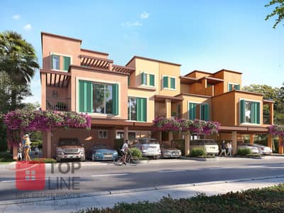 4 Bedroom Townhouse for Sale in DAMAC Lagoons, Dubai - Nice TH 5bed frontview_20211207. jpg