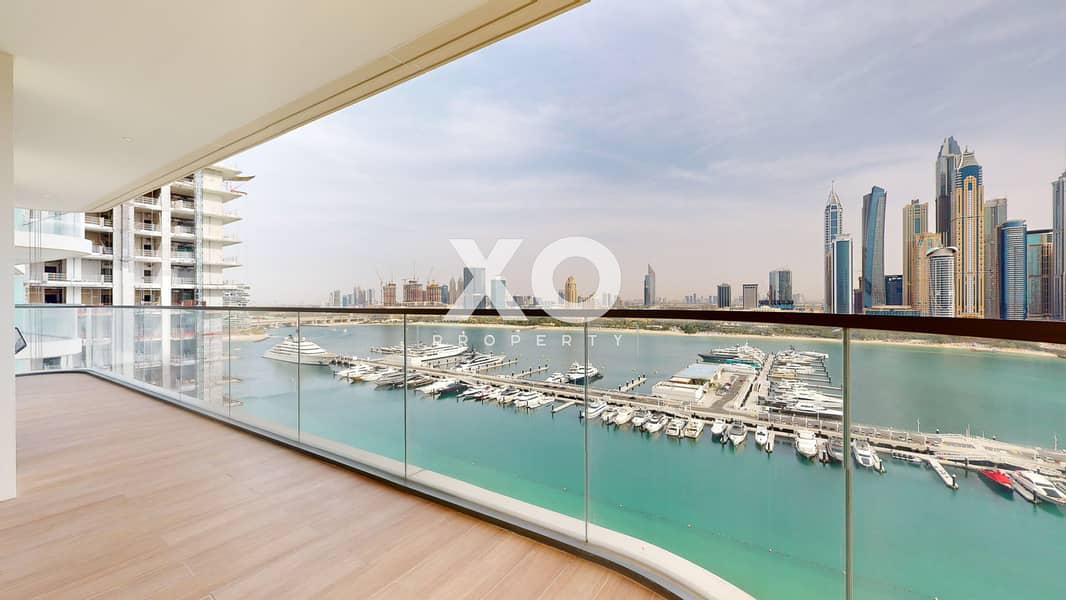 位于迪拜港，艾玛尔海滨社区，滨海景观公寓 3 卧室的公寓 440000 AED - 8563666
