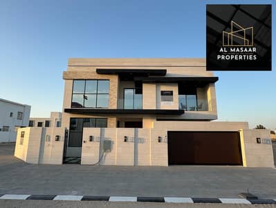 Villa for sale near the mosque, for sale directly from the owner, without down payment, freehold for all nationalities, Super Dulux finishing, 25 year