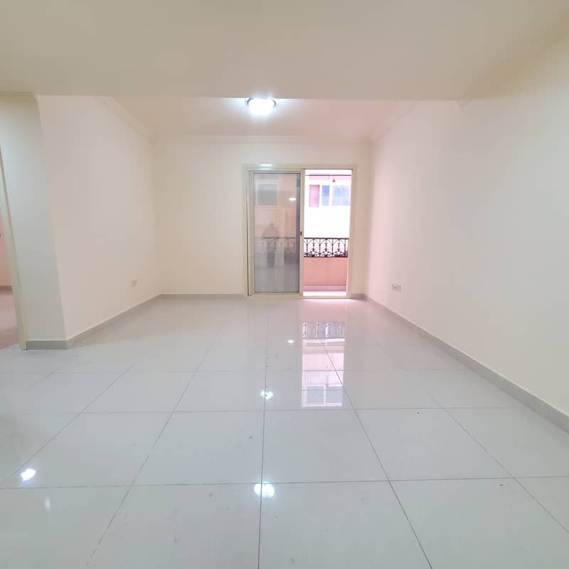 Lavish 1BHK Apartment with balcony wardrobe and covered parking free just 34k