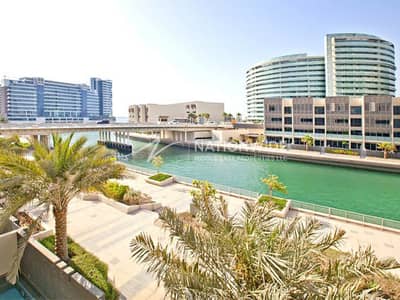 4 Bedroom Townhouse for Sale in Al Raha Beach, Abu Dhabi - Amazing 4BR+M|Private Pool| Rented| Canal Views
