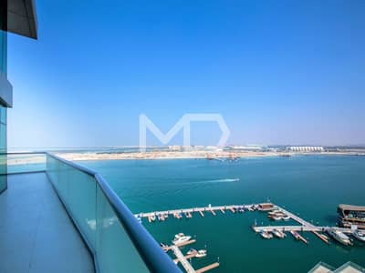 5 Bedroom Penthouse for Sale in Al Raha Beach, Abu Dhabi - Upgraded Penthouse | Amazing Sea View | Exclusive