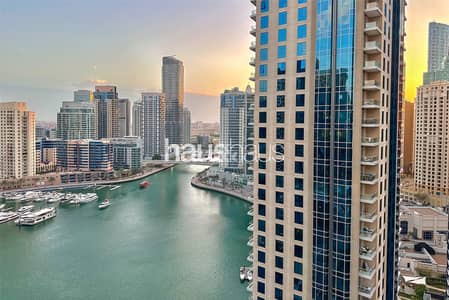 شقة 2 غرفة نوم للبيع في دبي مارينا، دبي - شقة في برج السحاب 1،السحاب،دبي مارينا 2 غرف 2300000 درهم - 8467538