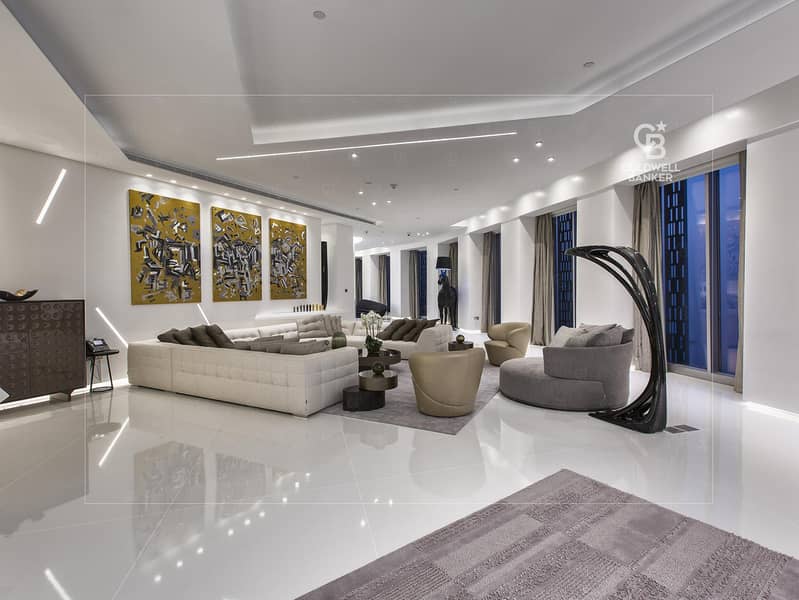 位于迪拜码头，开阳大厦 6 卧室的顶楼公寓 35000000 AED - 8568612