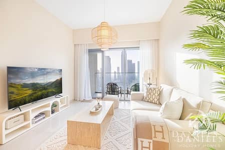 2 Bedroom Apartment for Rent in Downtown Dubai, Dubai - Luxury 2BR with Full Burj Khalifa & Fountain View