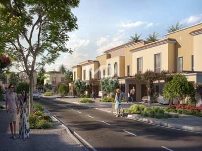 2 Bedroom Townhouse for Sale in Yas Island, Abu Dhabi - Luxury Townhouse | Single Row | Premium Community