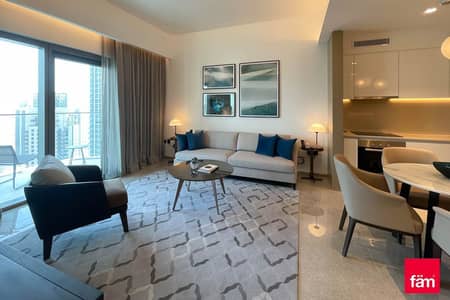 1 Bedroom Apartment for Rent in Dubai Creek Harbour, Dubai - Hotel Tower | High Floor | Brand new